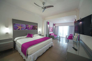 Ocean View Junior Suites at the Hotel Riu Cancun